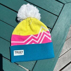 Brist MFG TRULY hard seltzer beanie retro style